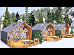 Cozy Tiny House Welcomes Christmas 2025