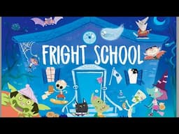 🧟‍♂️👻Fright School by Janet Lawler, kids story read aloud with music and sound effects👻🧟‍♂️