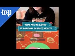 What are we eating in Pokémon Scarlet and Violet...? | Shorts, picnic sandwiches