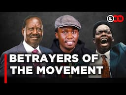 The betrayers of Kenya’s biggest movement and how they benefited from the innocent blood of Genz’s