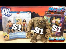 Figures For sale starting bid $1 - He-Man - Wonder Woman - Clayface