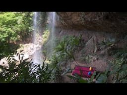 Spending the night behind Diamante Falls - Tallest Waterfall in Costa Rica