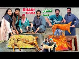 WHOLE STUFFED LAMB ROAST For 3 HOURS Underground ! | Traditional Kabuli Pulao | BaBa Food RRC Vlogs