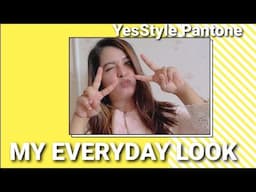 MY EVERYDAY NO MAKEUP LOOK ft. YesStyle Pantone21