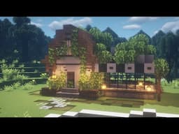 Minecraft | Cottagecore Tiny Starter House tutorial