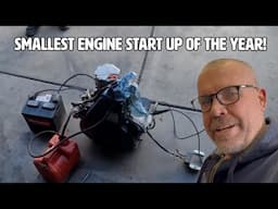 Smallest Engine Start Up of the Year Was One We Had to Fight for… Tiny Diesel Fires Up!