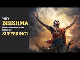 The Hidden Reason Behind Bhishma's Endless Torment #mahabharat #hindu