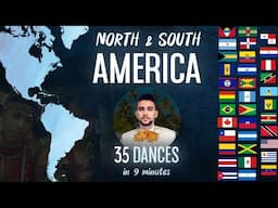 THE AMERICAS • 35 countries in 9 minutes! 🌎 (Vasilis Dance)