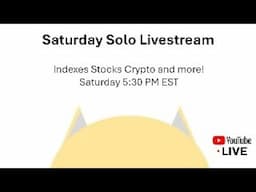 Saturday Livestream! Timestamped!