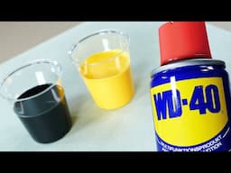 Painting with WD40 Colors - Fluid Abstract Art