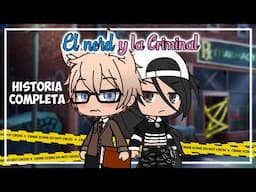 EL NERD Y LA CRIMINAL COMPLETA 😥 Gacha Life mini pelicula - Gacha Club mini pelicula - Meme Historia