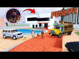 GTA 5 : Franklin and ShinChan and BlackChan Stolen Pushpa Truck IN (INDIAN BIKE DRIVING 3D)