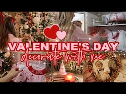 2025 VALENTINE'S DAY DECORATE WITH ME! | FROM CHRISTMAS TO VALENTINE'S DAY! | Lauren Yarbrough