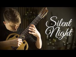 Silent Night (on 7-string Classical Guitar) | Beautiful Instrumental Christmas Music