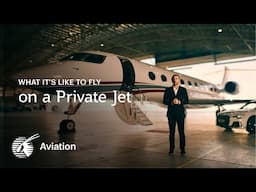 Ever wondered what it’s like to fly in a private jet? (4K)