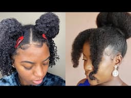 CUTE WAYS TO STYLE YOUR NATURAL HAIR