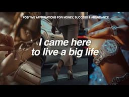 “I Am A Wealthy Woman” | Positive Affirmations for Money, Success & Abundance