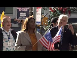 "Fat Ass! Boo!"—Vladimir Jaffe Boos Letitia James at the Veterans Day Parade in New York City