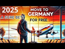 HOW TO MOVE TO GERMANY FOR FREE IN 2025! NO FEES!#germany #travel #work