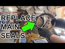 How To Install Crankshaft Front and Rear Main Seals.