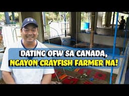 Dating OFW sa Canada, Ngayon Crayfish Farmer na!