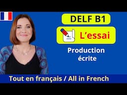 DELF B1 PRODUCTION ECRITE / L'ESSAI / Sous-titres