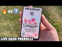 What’s inside LIVE HASH PRE ROLLS?