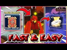 Jujutsu Infinite How To Get Snake Talisman Fast + Full Guide! (CODES)