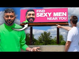 Putting Strangers Faces on a Billboard Prank