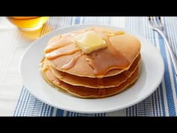 The Best Pancake Breakfast with Syrup - An Old-Timer's Trick!