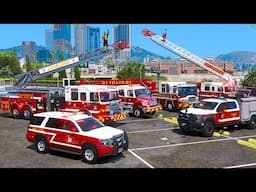 Building the BIGGEST Fire Department in GTA 5 RP!