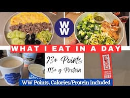 *NEW* WHAT I EAT IN A DAY PRIORITIZING WHOLE FOODS ON WW | ANIMAL-BASED | POINTS, CALORIES & PROTEIN