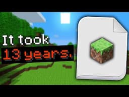 This Minecraft version was hidden for 13 years. We just found it.