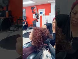 Curly Cut and color transformation #mixedhair #curlyhairstyles #curlyhaircut #hairsalon