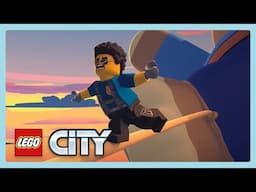 Complicated Police Chase! | LEGO City Adventures | Wildbrain Little Jobs