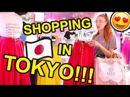 SHOPPING IN HARAJUKU!!! Shop with me at Laforet in Tokyo, Japan!!!