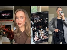 week in my life as a makeup artist | my daily routines, pumpkin spice latte recipe, workouts & more!