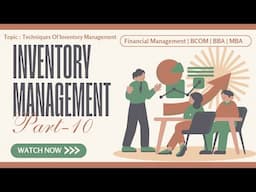 Techniques Of Inventory Management | Management Of Inventory