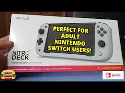 Nitro Deck For Nintendo Switch (OLED/Original) - Perfect for Adult Switch Users!