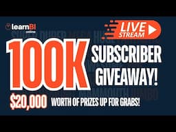 100K Subscriber Giveaway Livestream