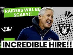 INCREDIBLE BREAKING NEWS: Las Vegas Raiders FINALLY get it right with Pete Carroll hiring!