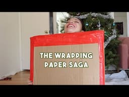 gift wrapping is really hard