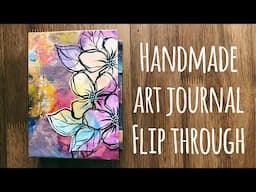 Handmade Art Journal Flip Through (02)