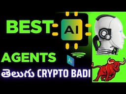 Best AI Agents | Crypto AI Agents in Telugu | Telugu Crypto Badi | Best Cryptos Telugu 2025