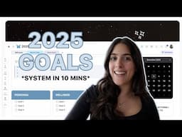 how to plan & achieve your 2025 goals with xtiles (easy notion alternative)