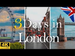 How to Spend 3 Magical Days in LONDON at Christmas | Travel Guide & Tips!