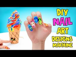 DIY Nail Art Designs Machine 💅