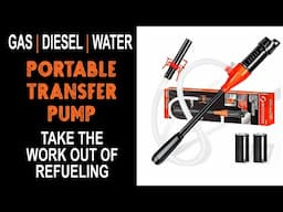 Fuel Transfer Pump - Easy No Spill Solution