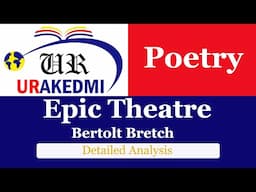 What is Epic Theatre by Bertolt Brecht: Detailed Analysis |Literary Criticism | Literary Movements|