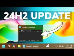New Big Windows 11 24H2 Update – New Taskbar, File Explorer and more in the Main Release (KB5050094)